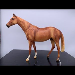 Breyer horse- Lets go racing